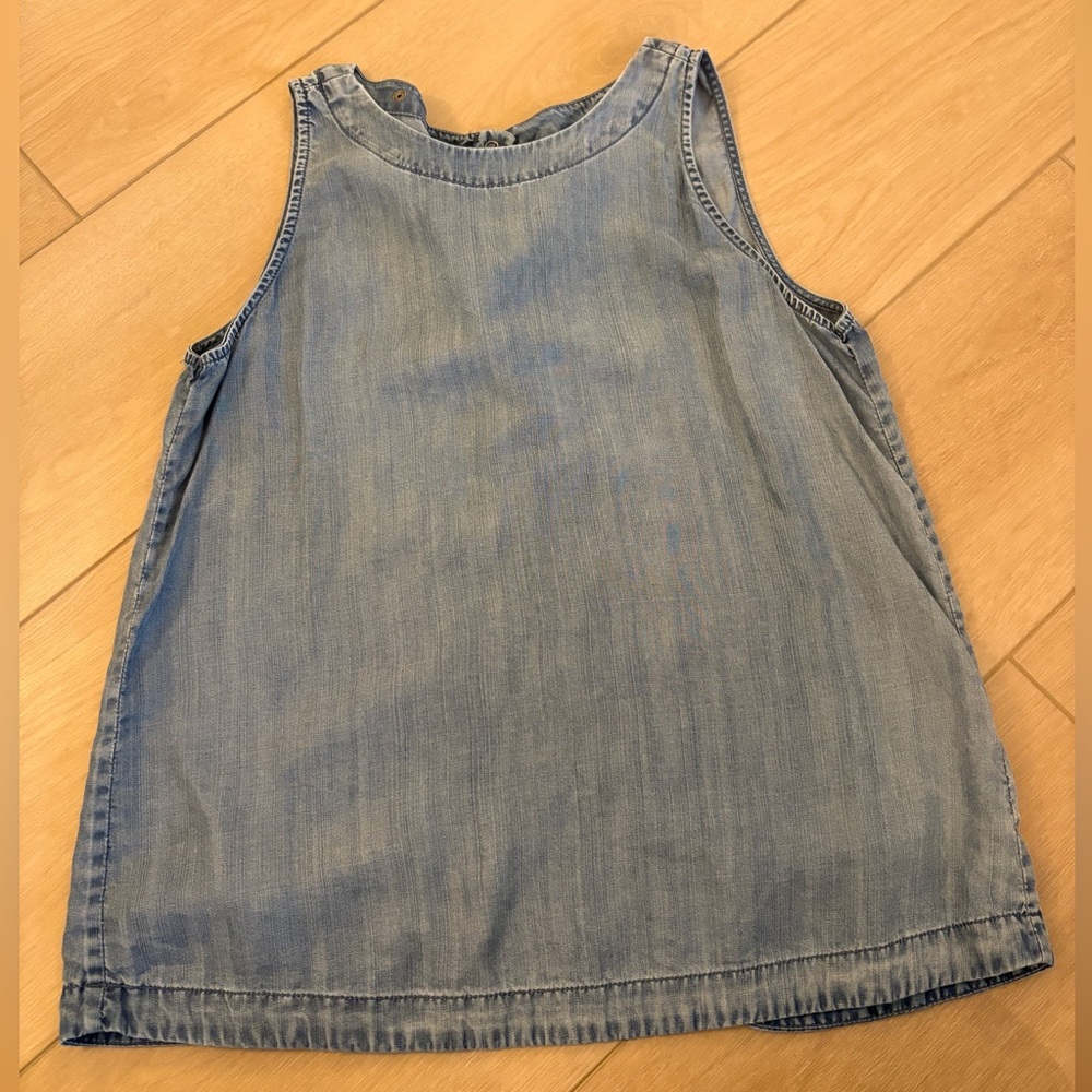 GAP Light Blue Denim Tank Top